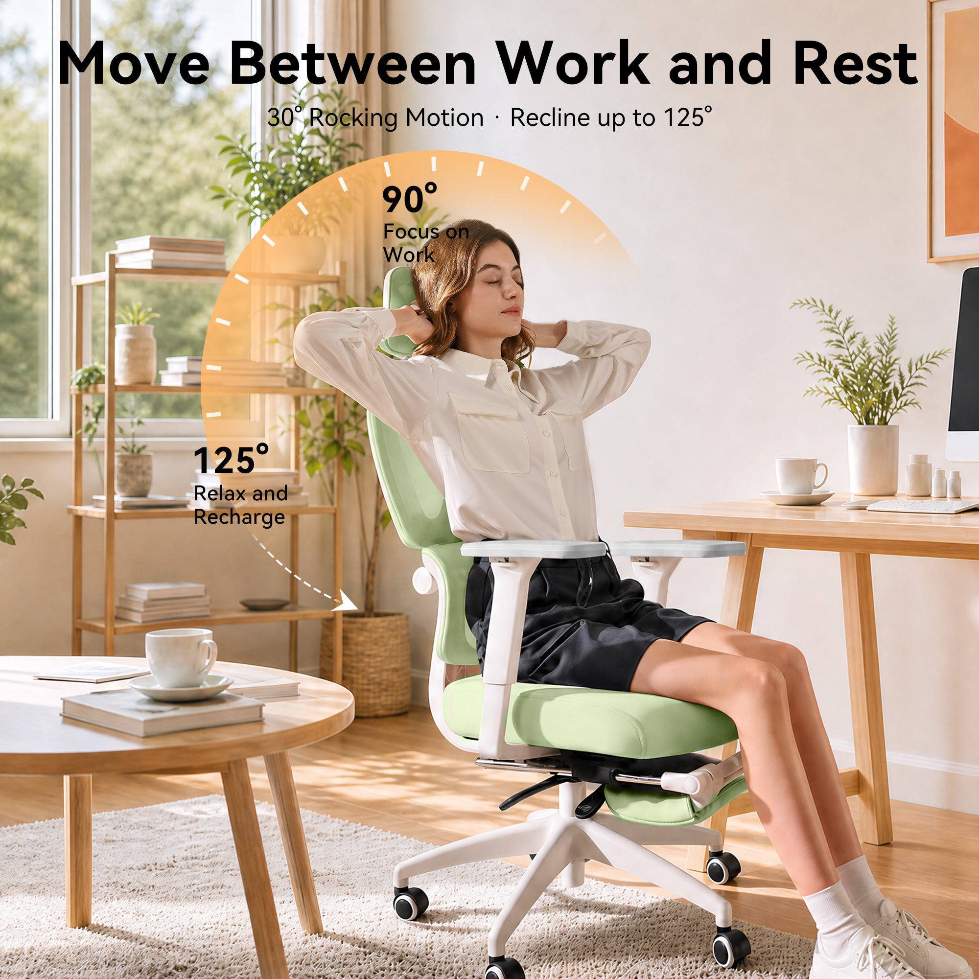 Silla de oficina ergonómica MUSSO E600 SE Relaxure
