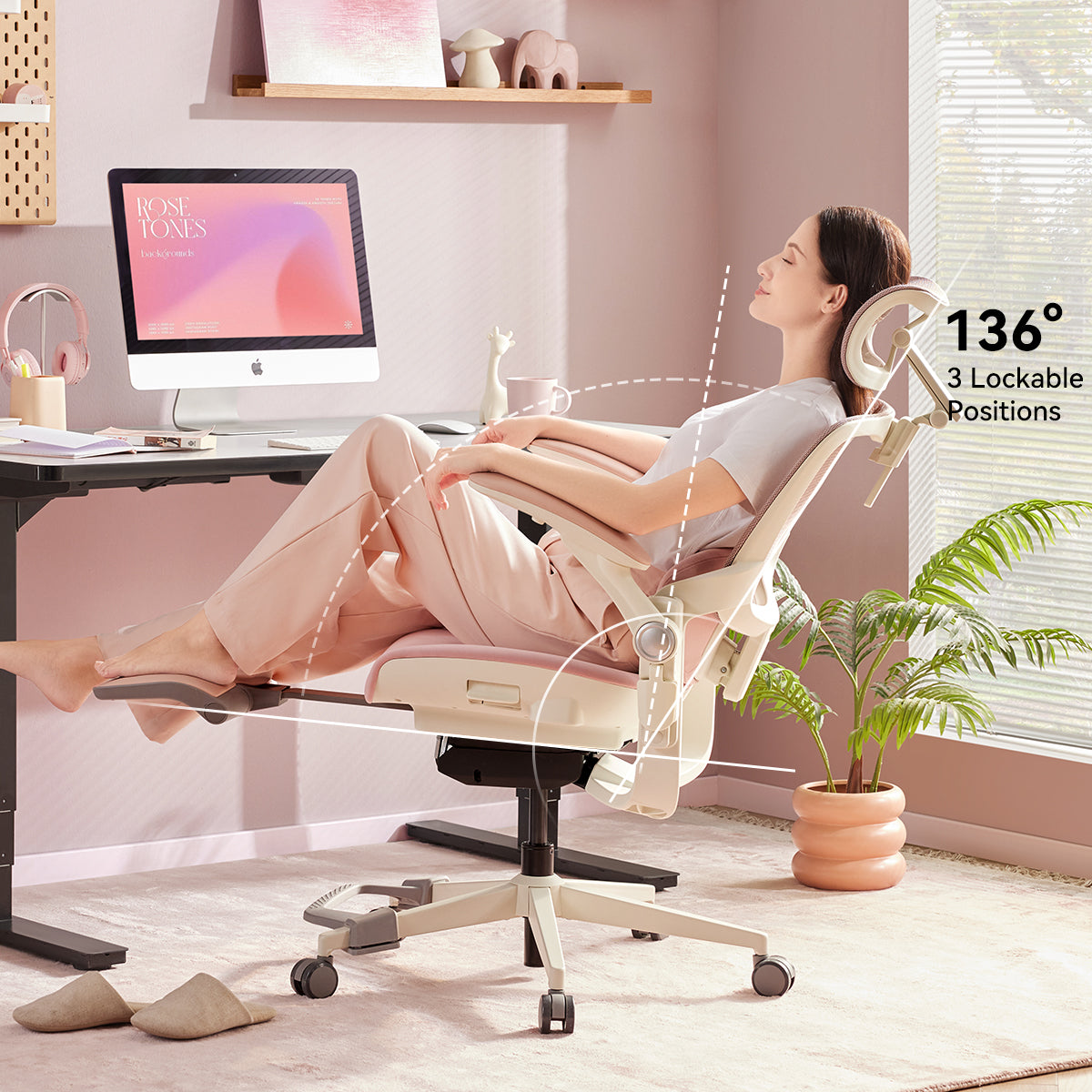 Scaun de birou ergonomic Musso E80 Muse FemmePosture