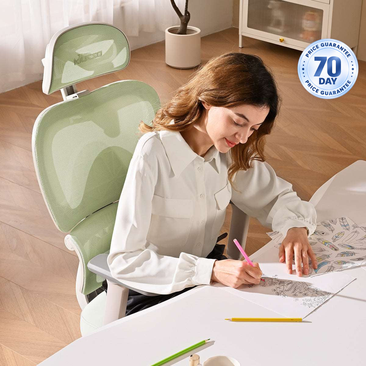 Silla de oficina ergonómica MUSSO E600 SE Relaxure
