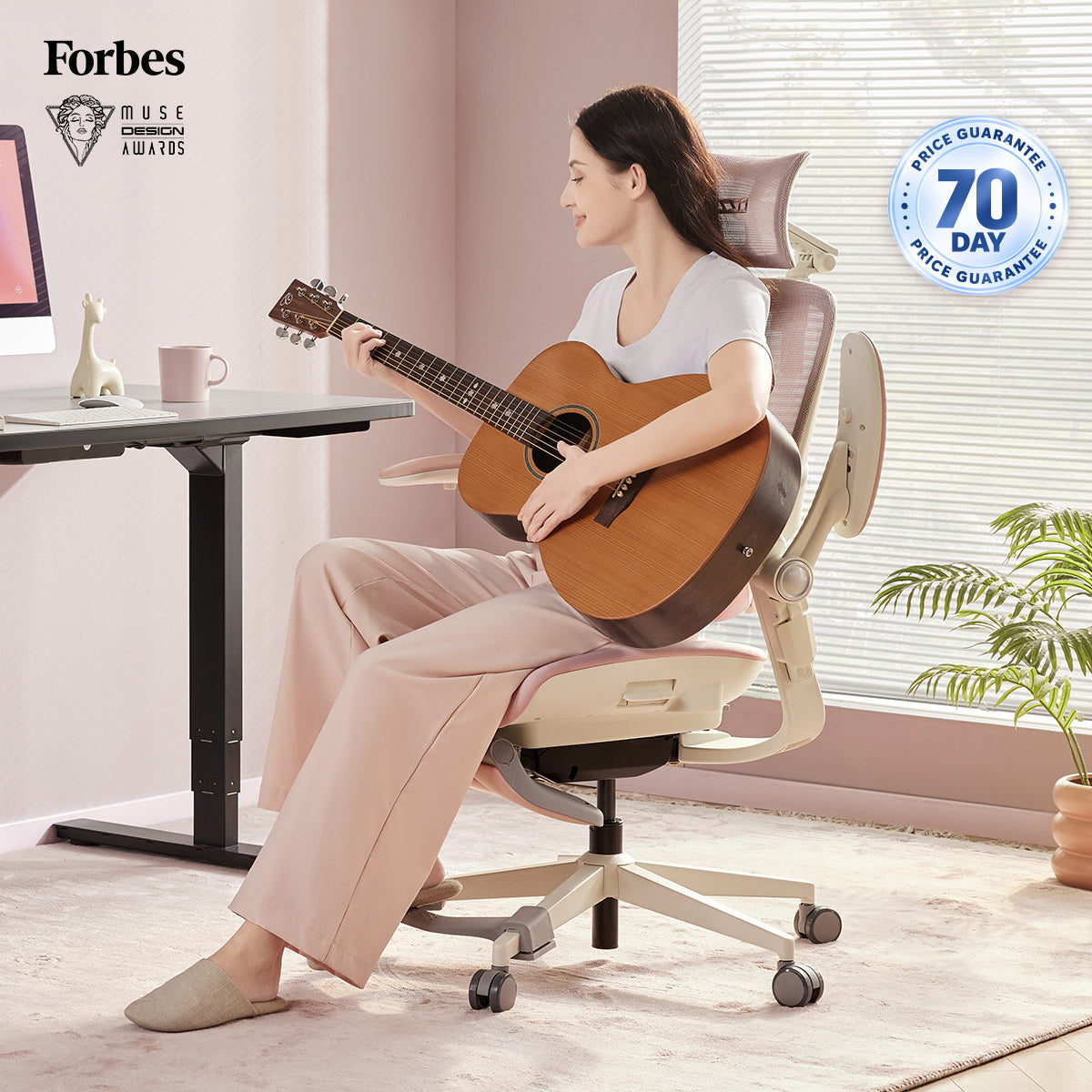 Silla de Oficina Ergonómica Musso E80 Muse FemmePosture