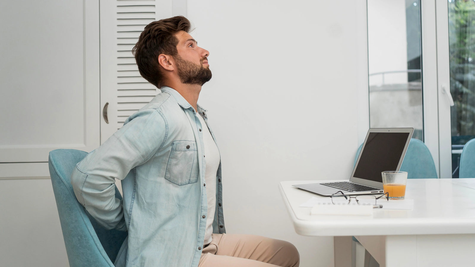 Ergonomic Office Chair for Back and Hip Pain