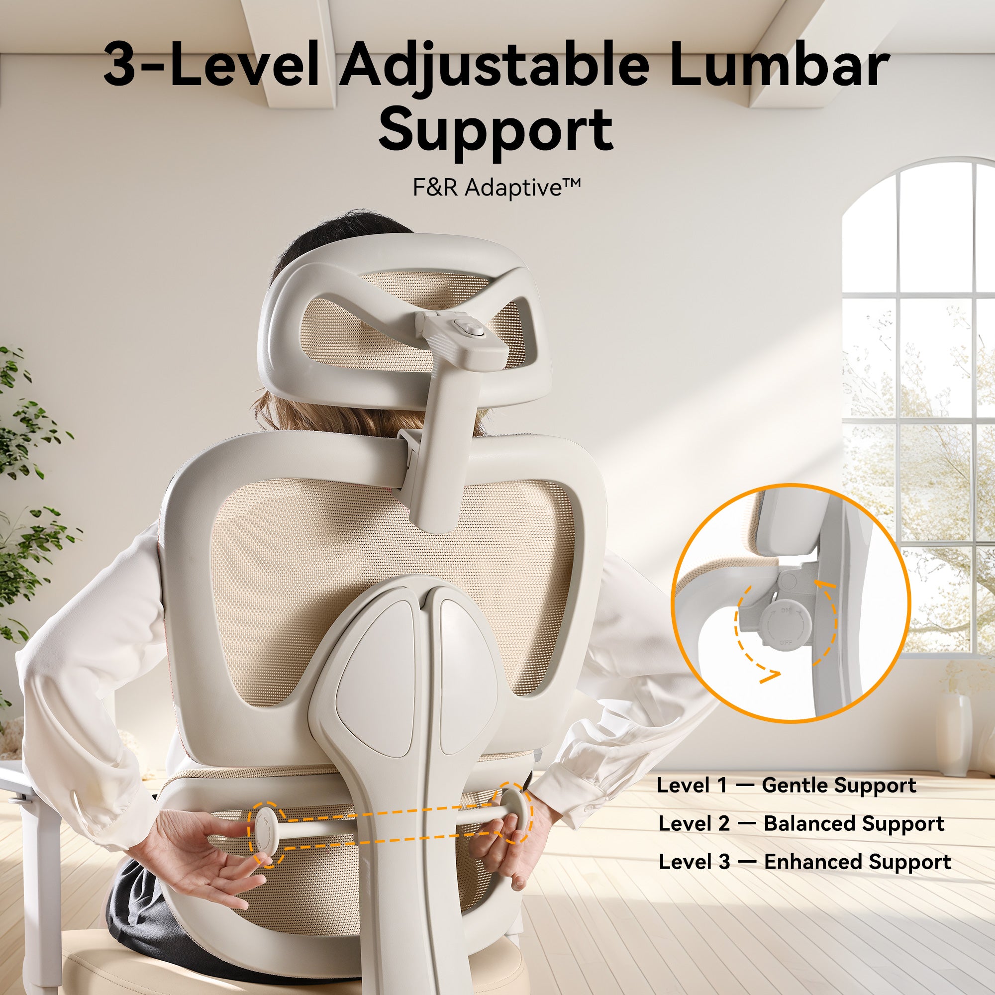 MUSSO E600 SE Relaxure Ergonomische Bureaustoel