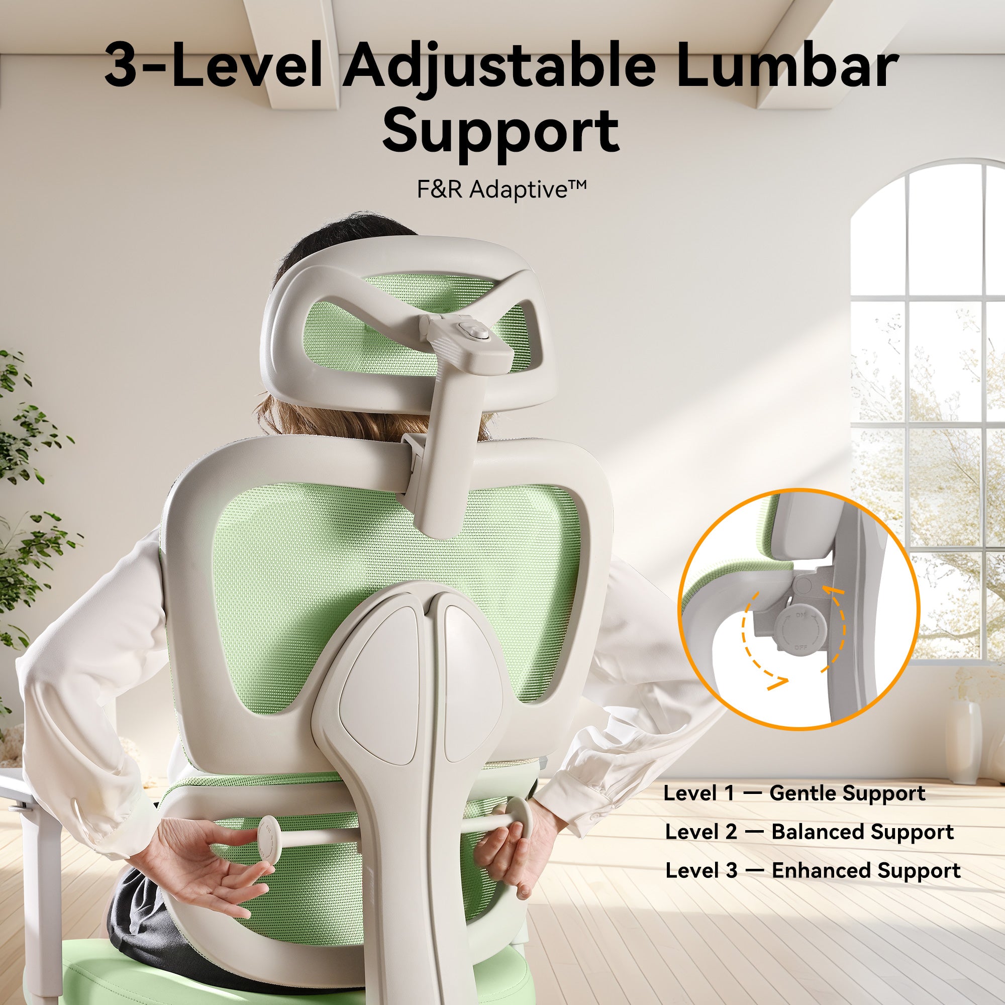 MUSSO E600 SE Relaxure Ergonomische Bureaustoel