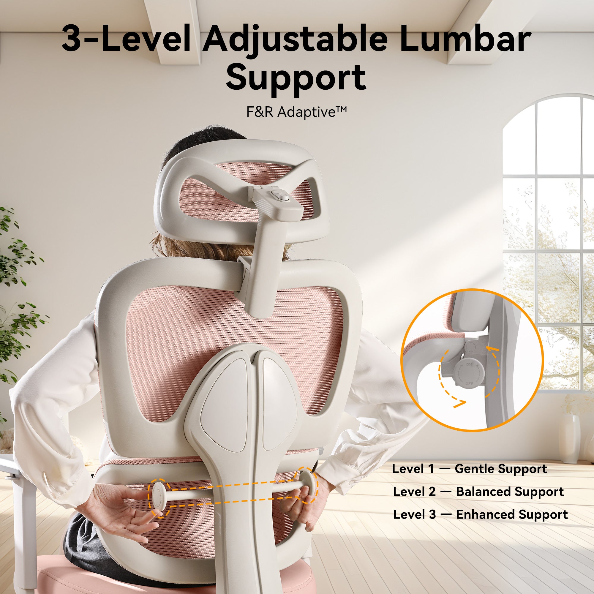 MUSSO E600 SE Relaxure Ergonomische Bureaustoel