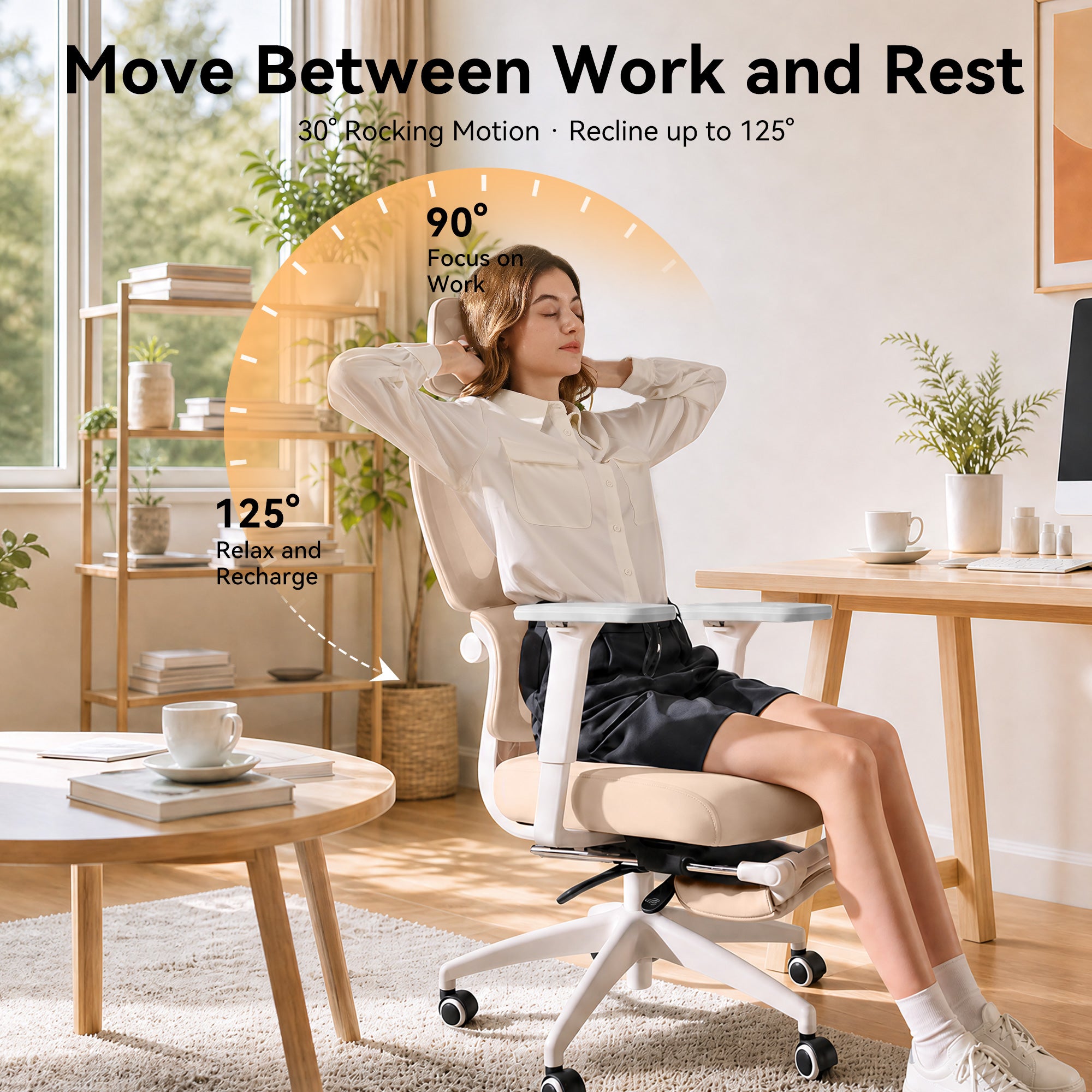 MUSSO E600 SE Relaxure Ergonomische Bureaustoel