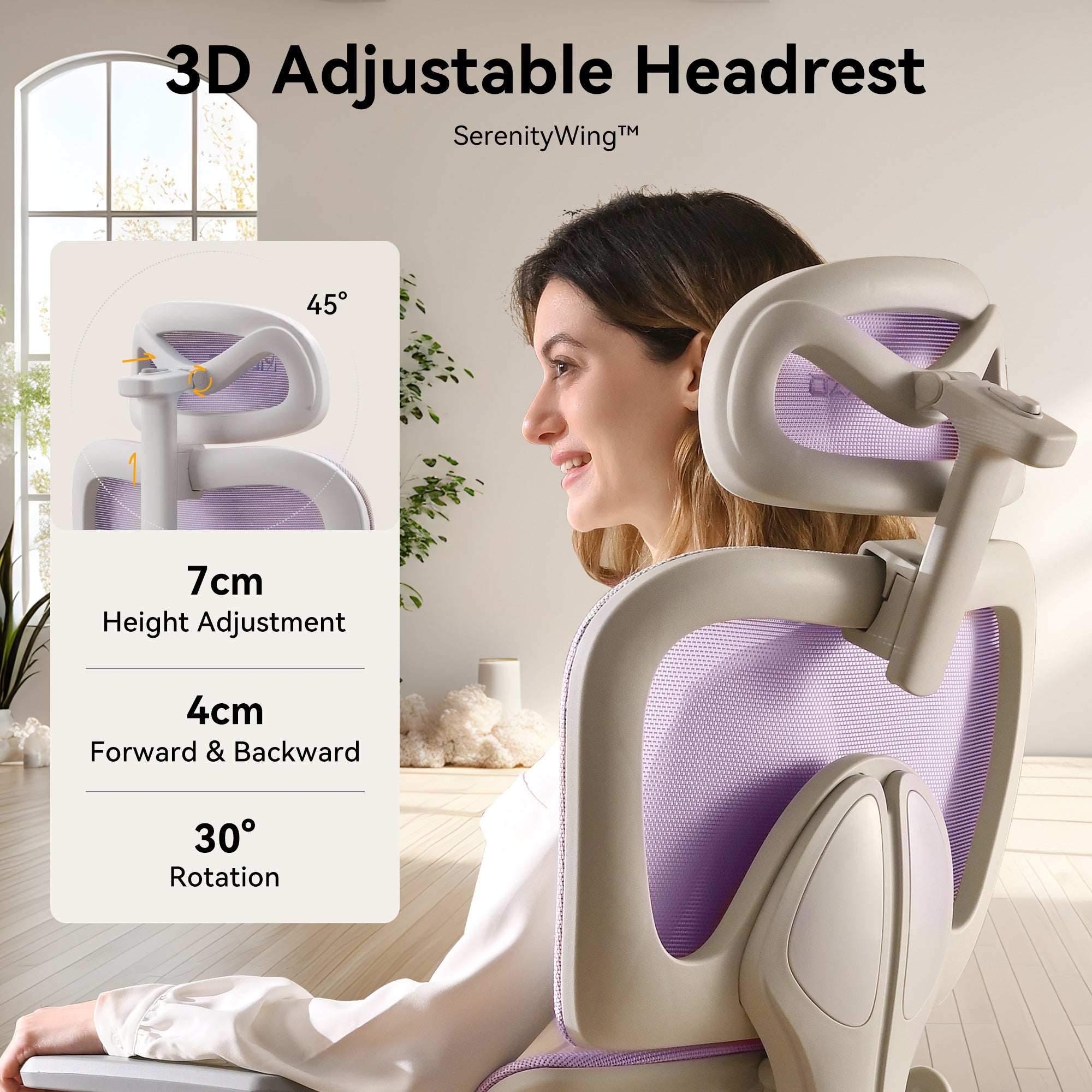 MUSSO E600 SE Relaxure Chaise de bureau ergonomique