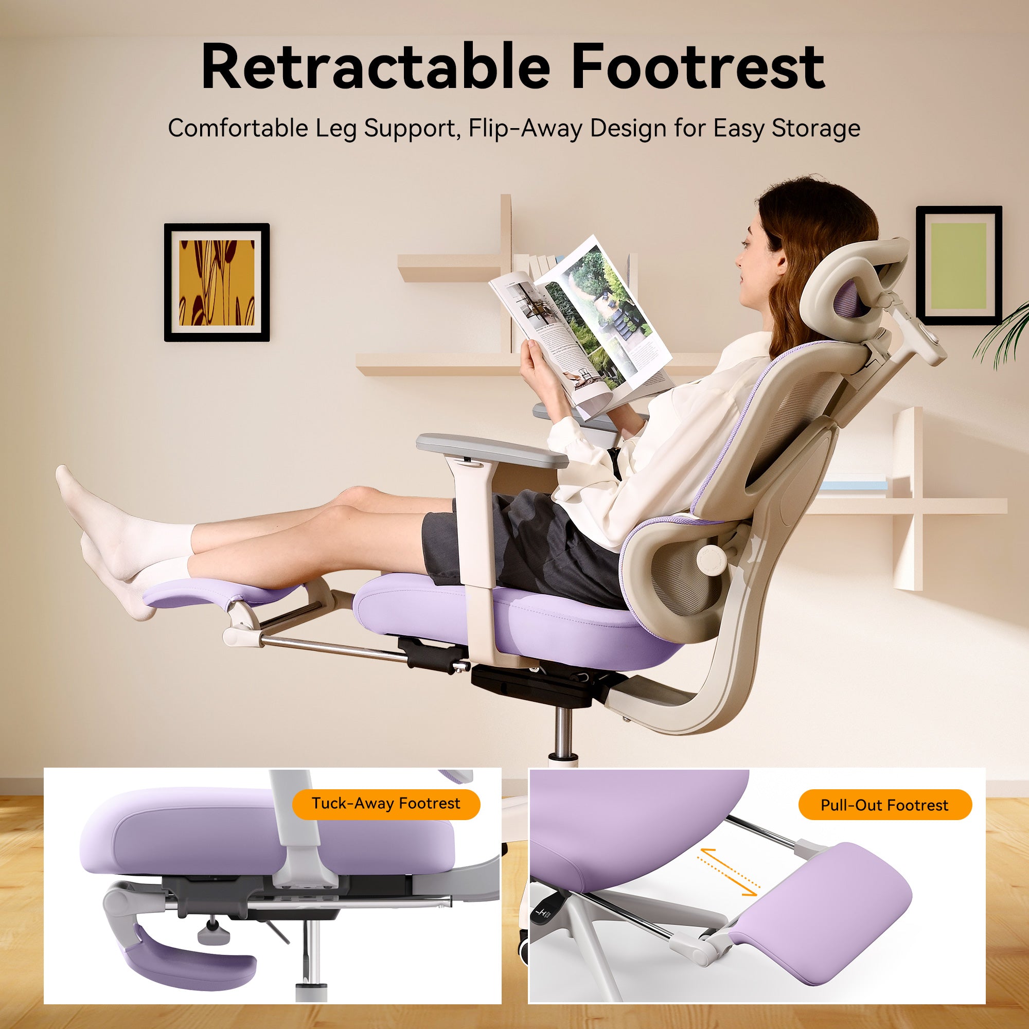 MUSSO E600 SE Relaxure Chaise de bureau ergonomique