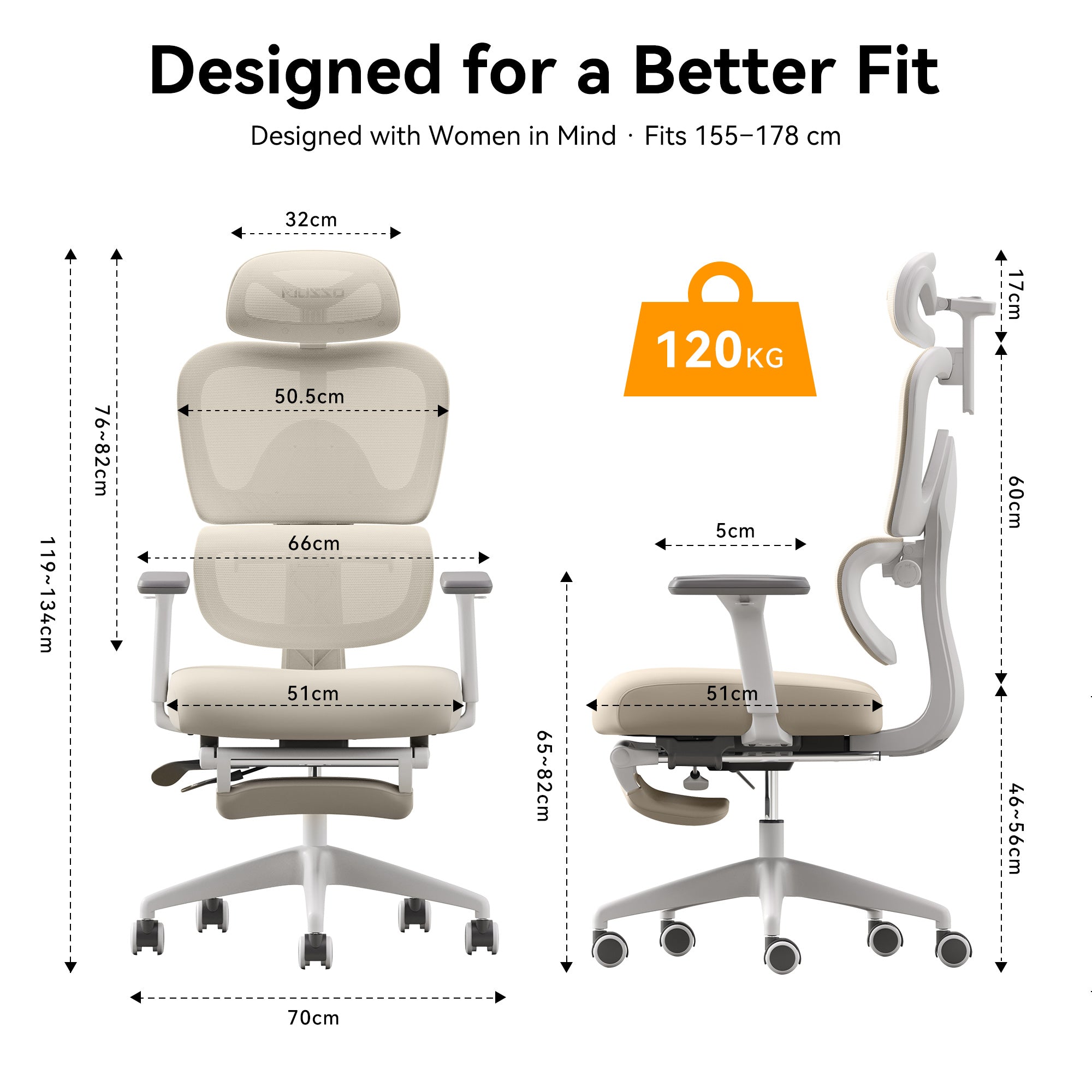 MUSSO E600 SE Relaxure Ergonomische Bureaustoel
