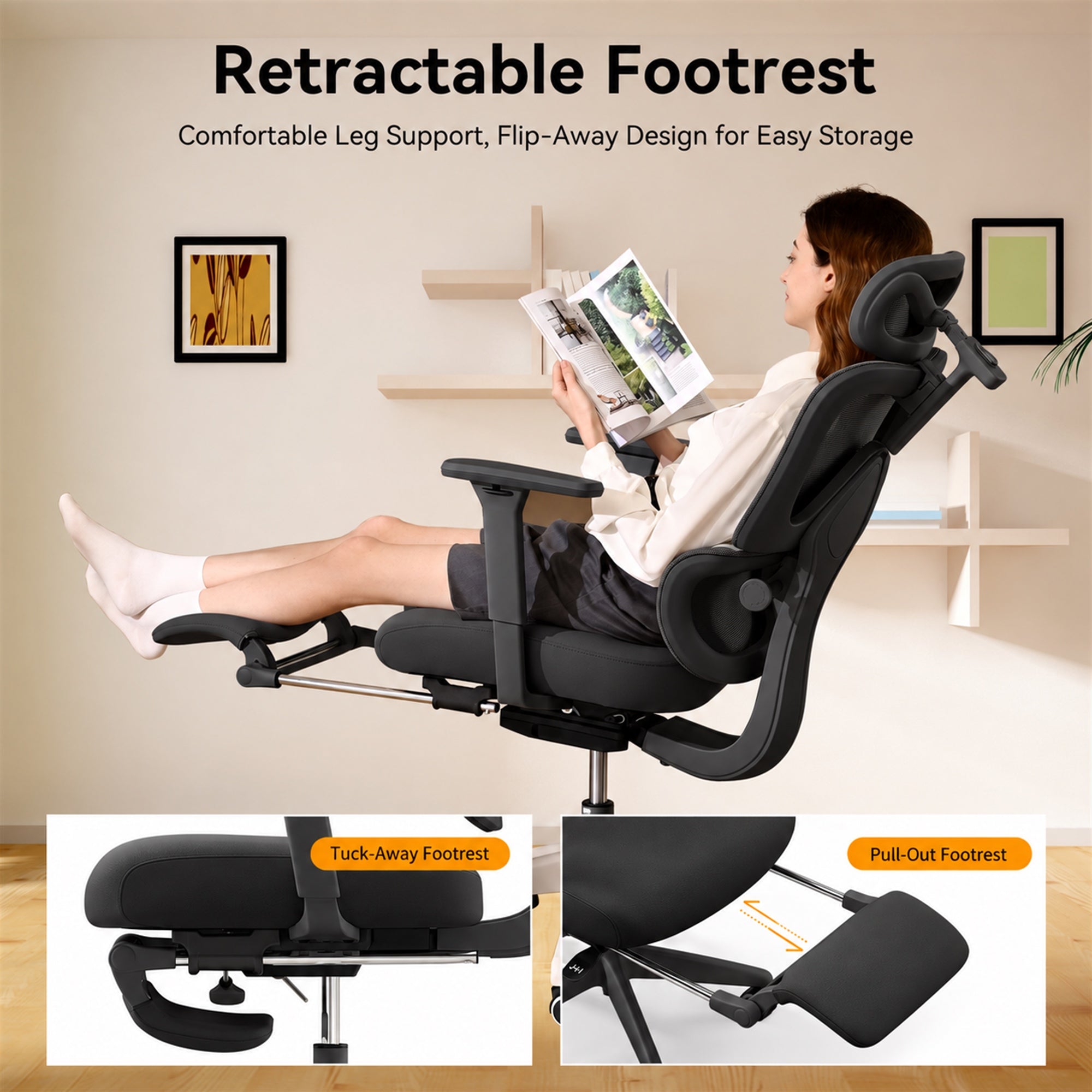 MUSSO E600 SE Relaxure Ergonomische Bureaustoel
