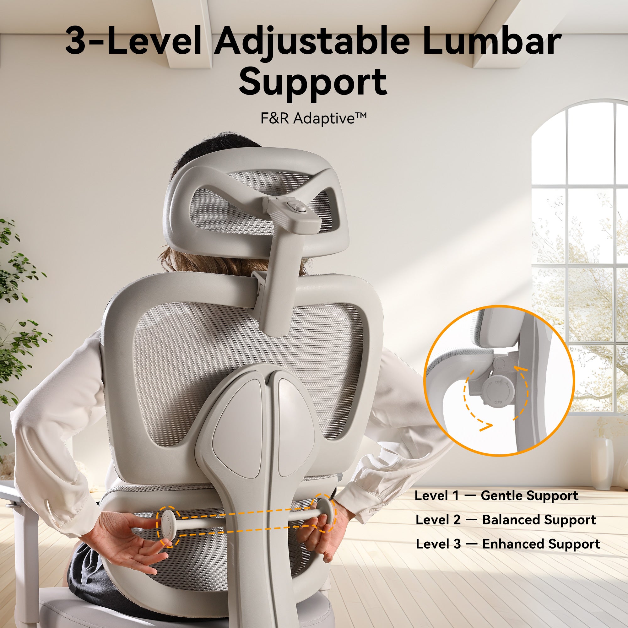 MUSSO E600 SE Relaxure Ergonomische Bureaustoel