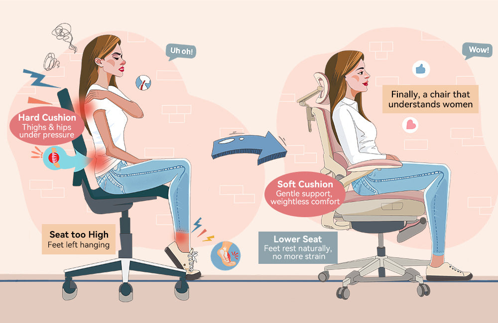 E80 comfort comparison illustration