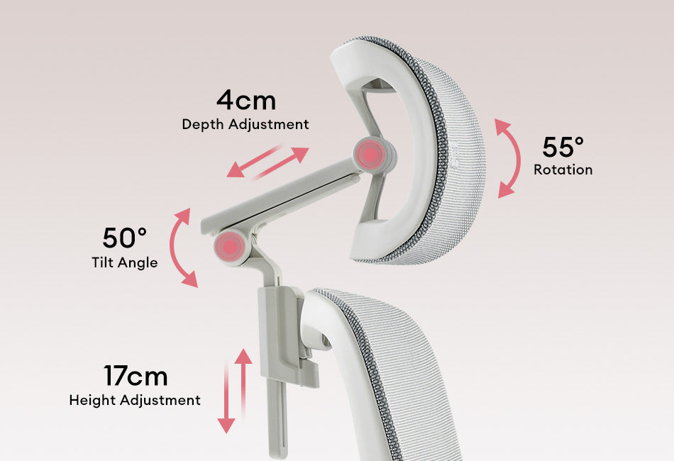 Adjustable E80 headrest