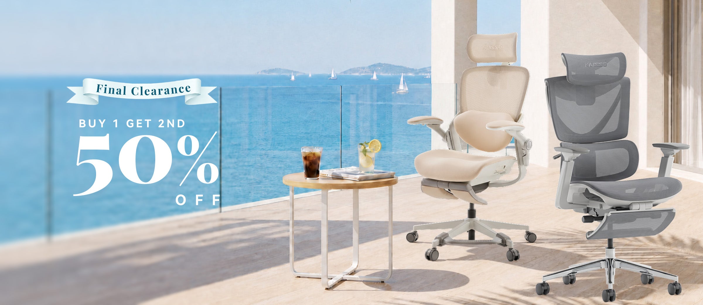 Final clearance promotional banner